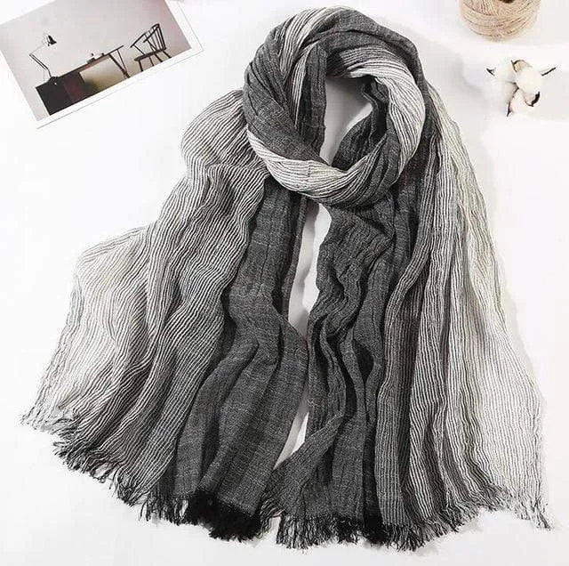 100% Cotton Large Literature Scarves