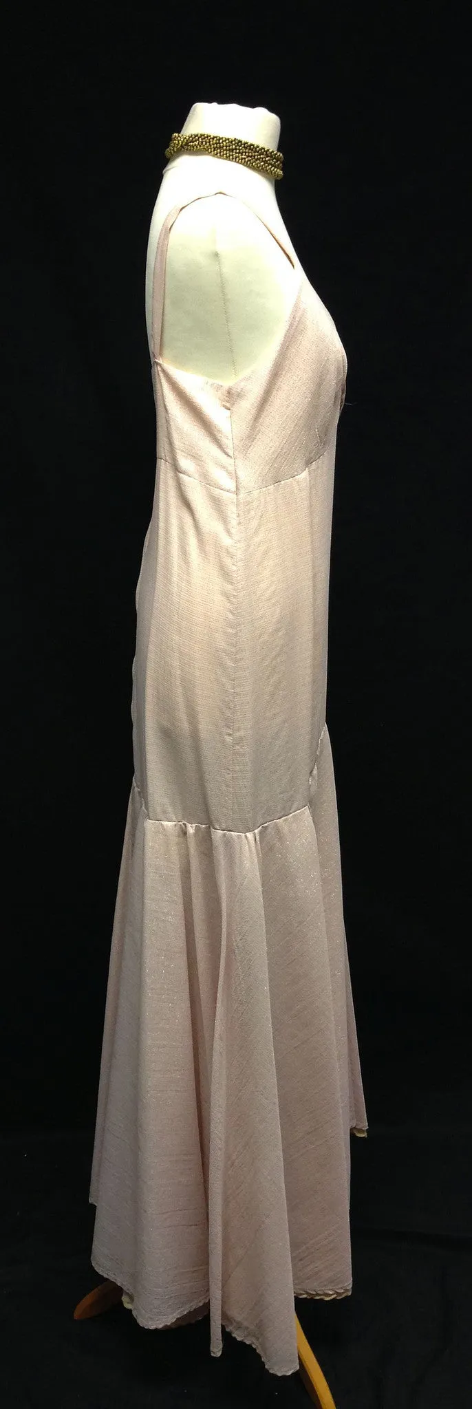 1940s Evening Dress (Pale Pink)