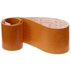 3M™ Diamond Microfinishing Film Belt 675L, 125 Mic 6MIL, Orange, 1-1/2
in x 18-15/16 in