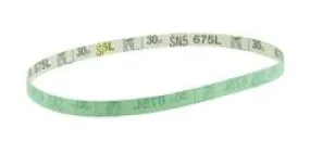 3M™ Diamond Microfinishing Film Belt 675L, 30 Mic 5MIL, Green, 4 in x
98-1/2 in