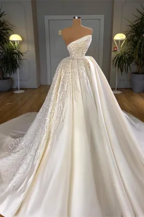 Amazing Ball Gown Wedding Dress With Crystals Online