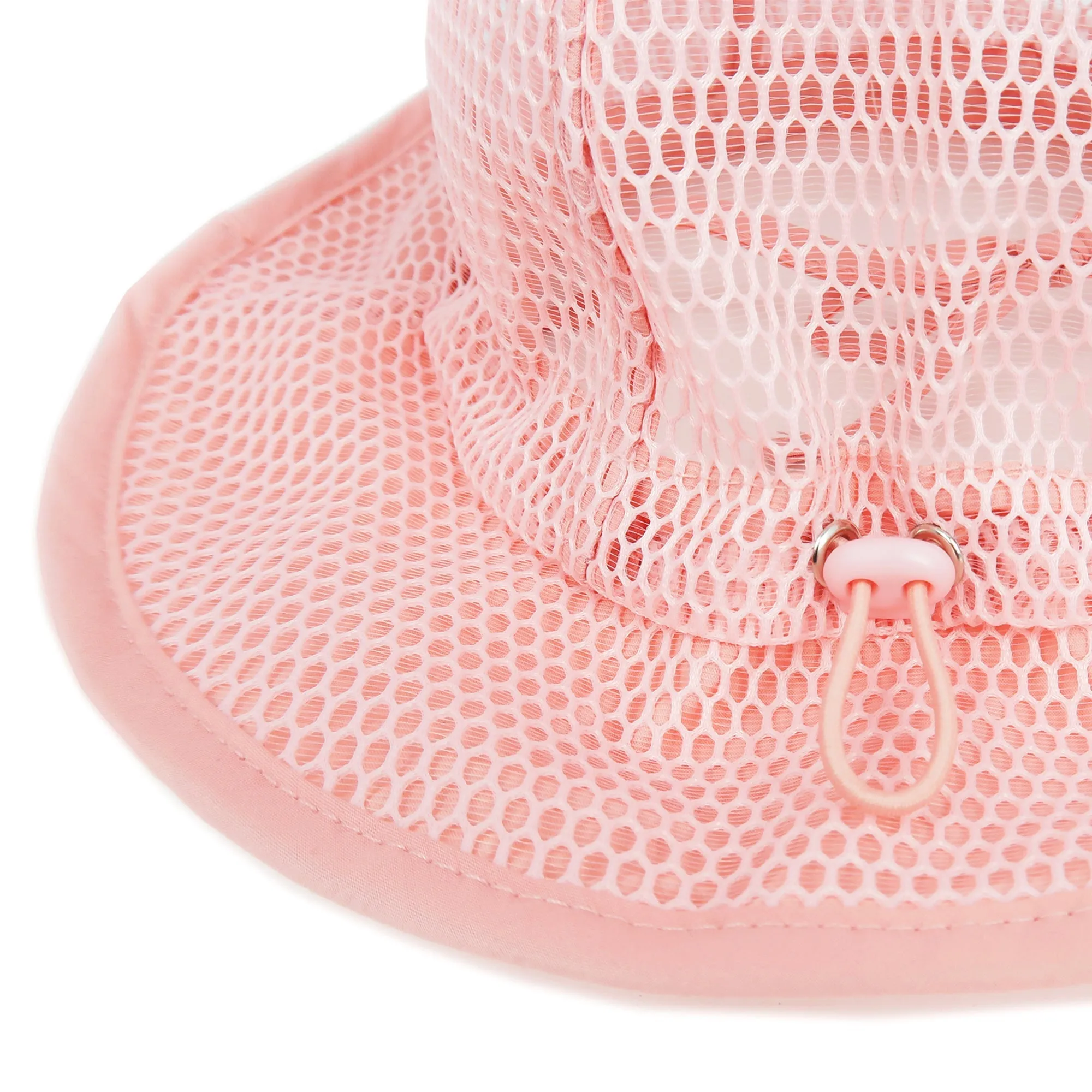 Baby Mesh Bucket Hat Toddler Sun Floppy Hat | Pink