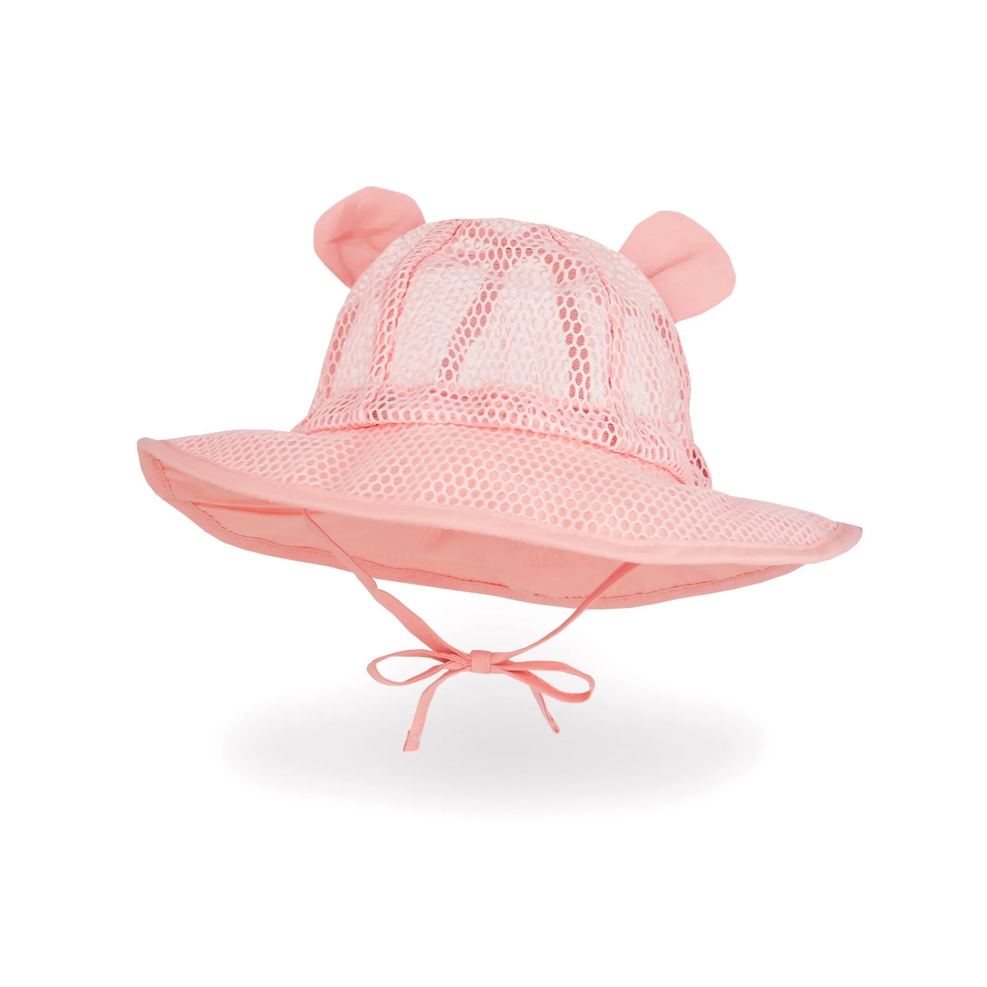 Baby Mesh Bucket Hat Toddler Sun Floppy Hat | Pink