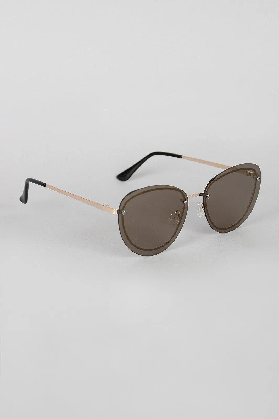 Back Rimmed Sport Sunglasses