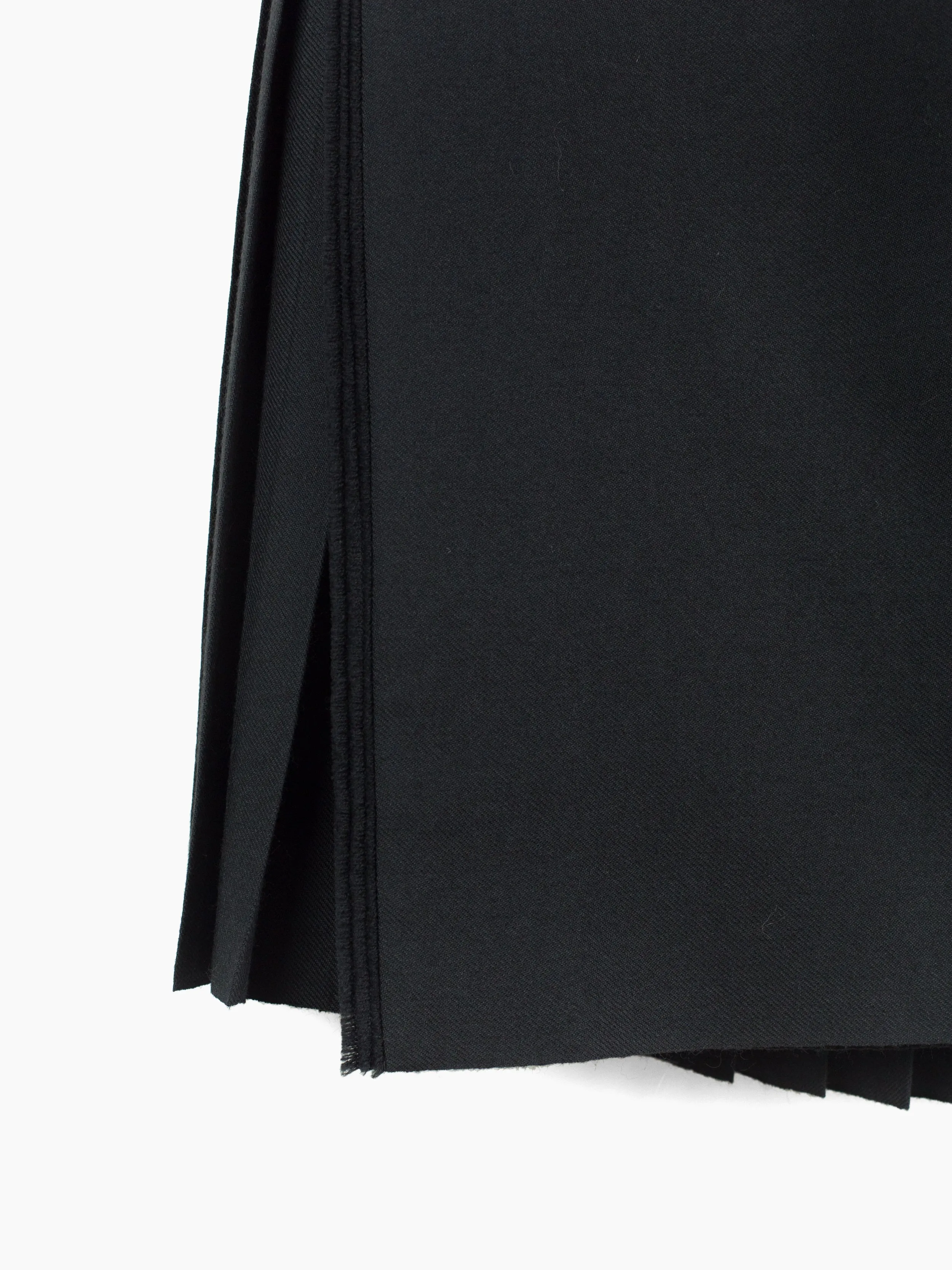 Balenciaga AW20 Wool Pleated Kilt