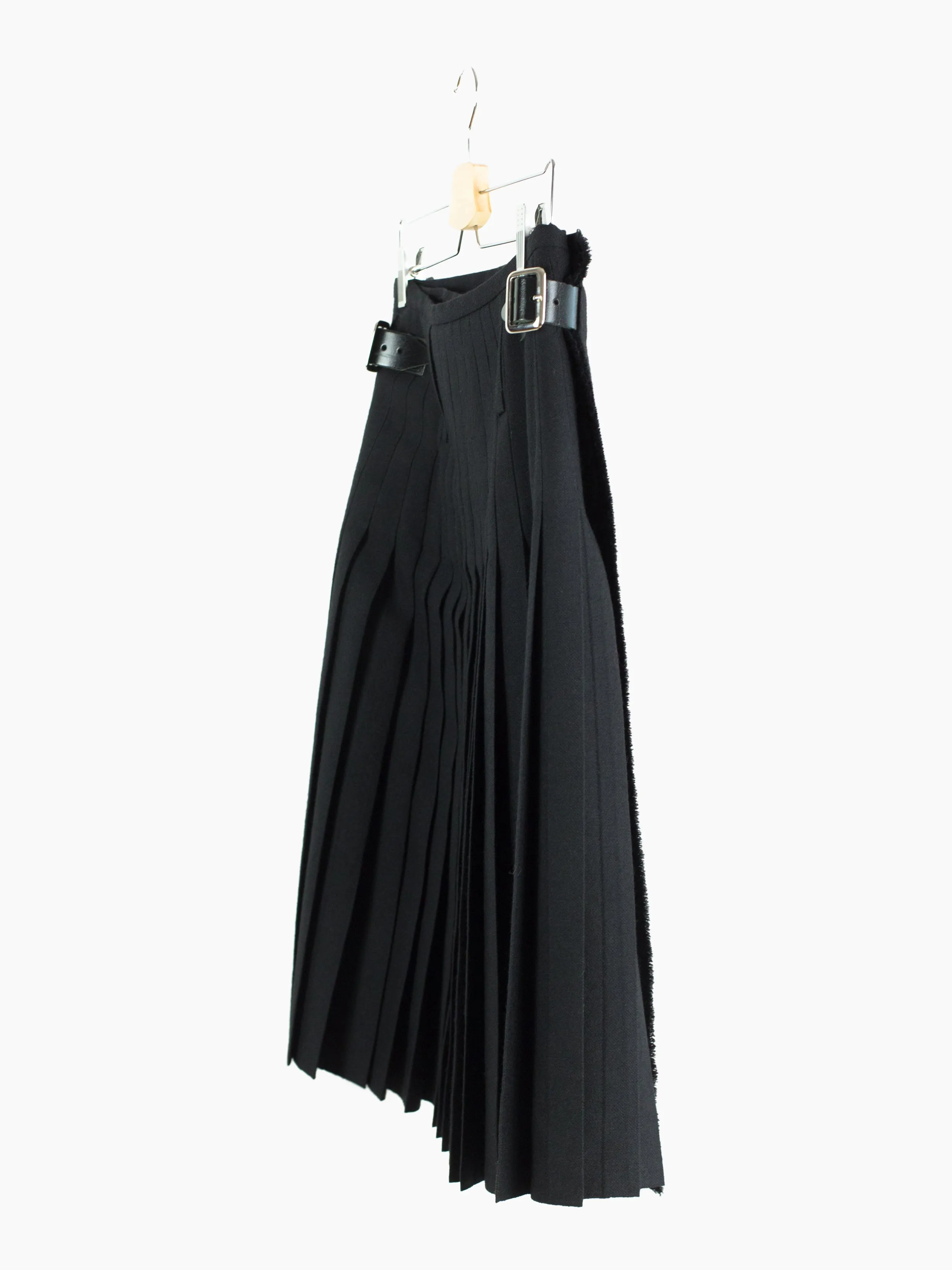 Balenciaga AW20 Wool Pleated Kilt