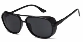 Black Tony Stark Style Aviator Sunglasses