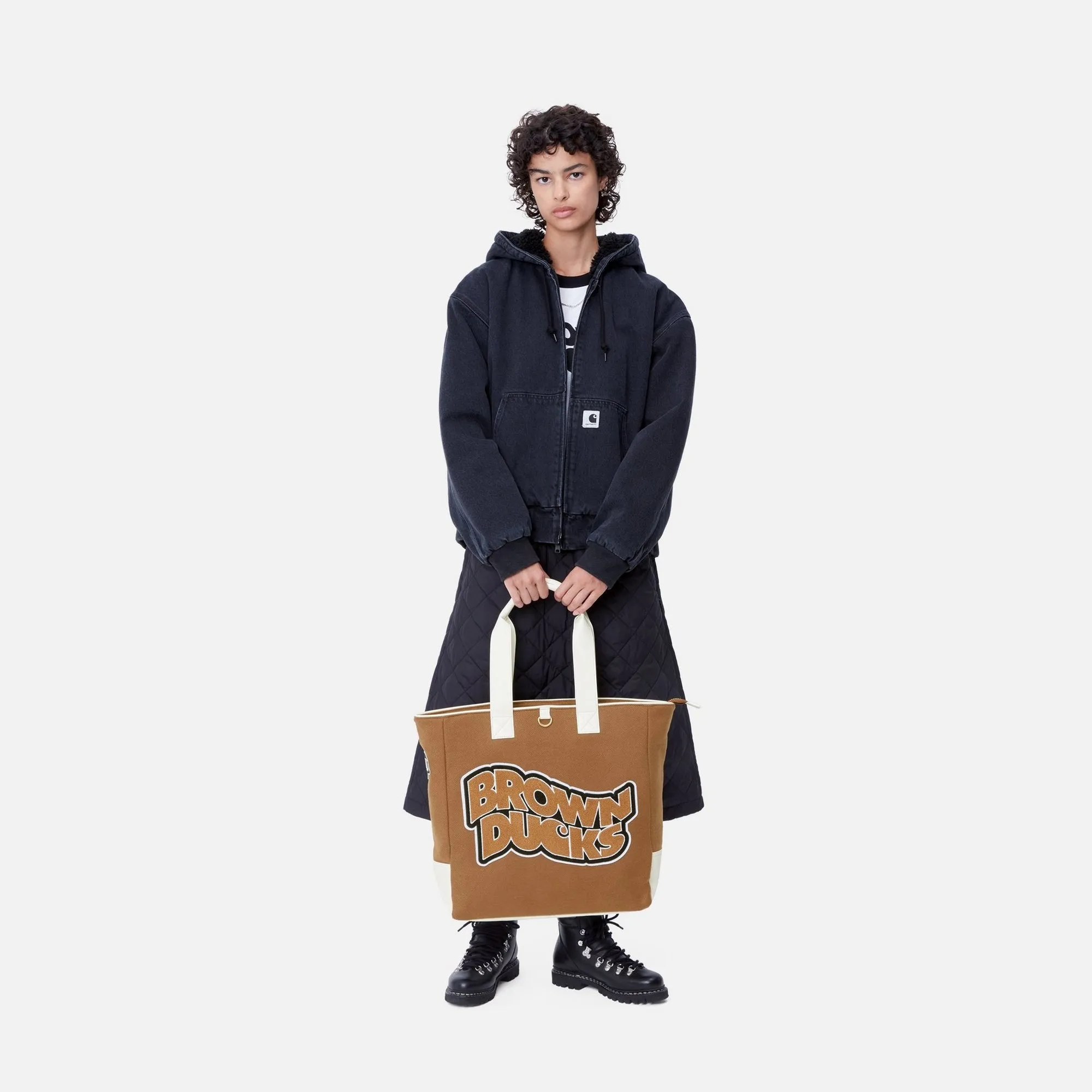 Brown Ducks Tote | Hamilton Brown / Wax