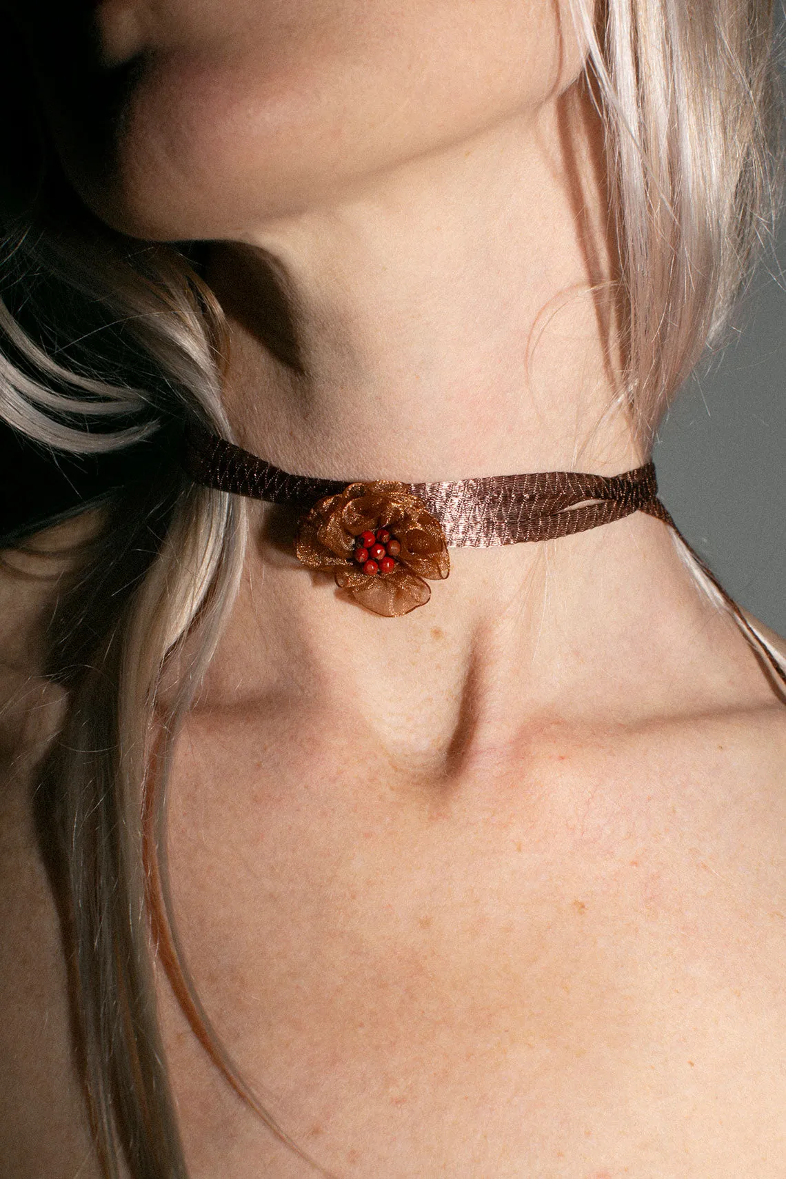 Brown Matilda Tie