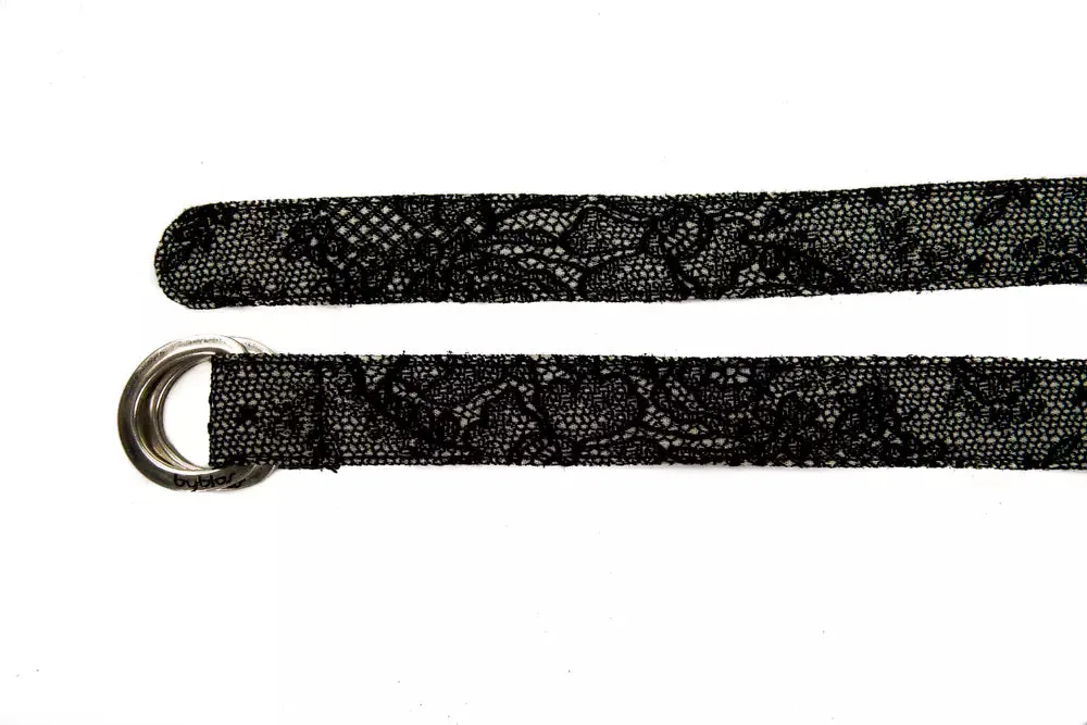 BYBLOS Black Wool Women Belt