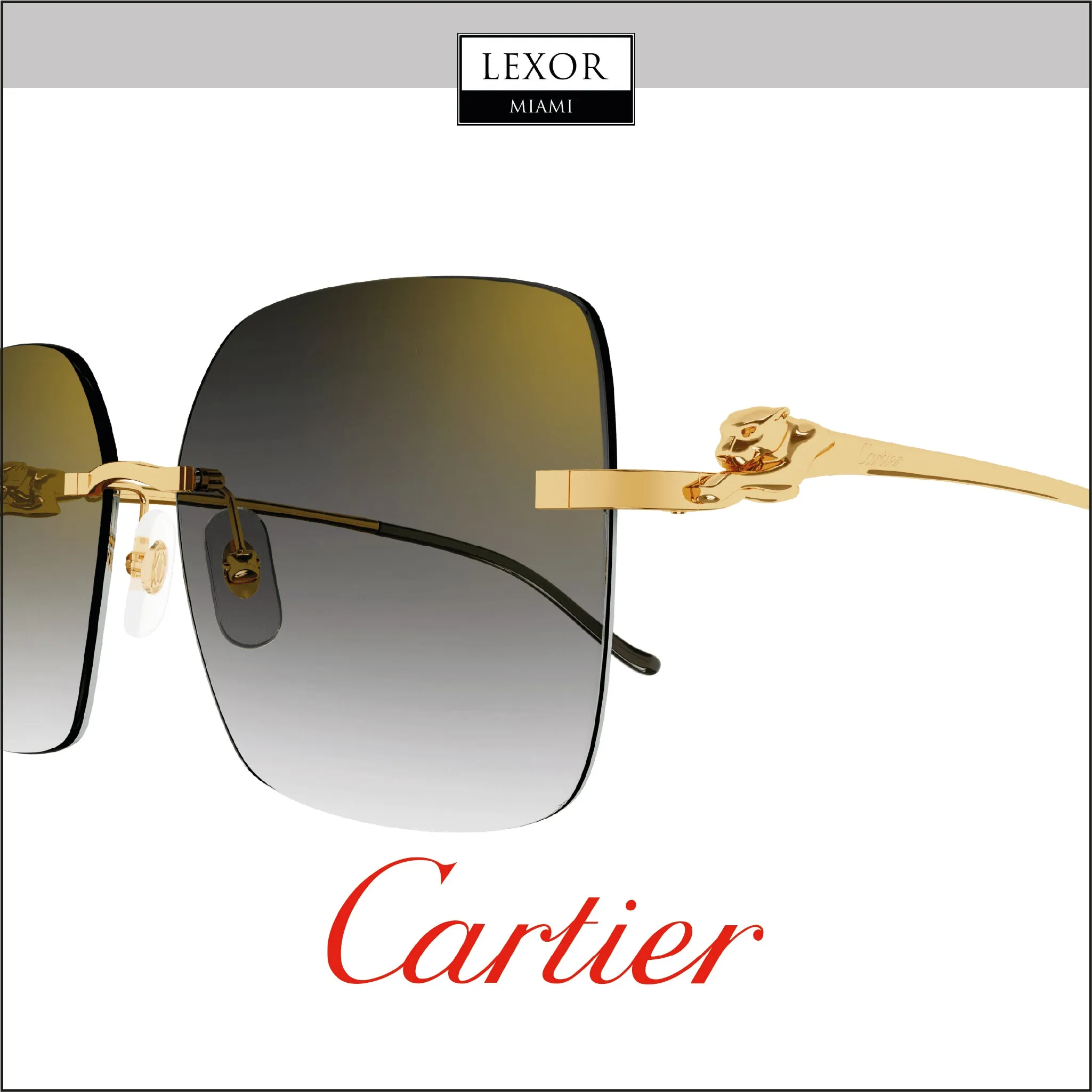 Cartier CT0359S-001 60 Sunglasses