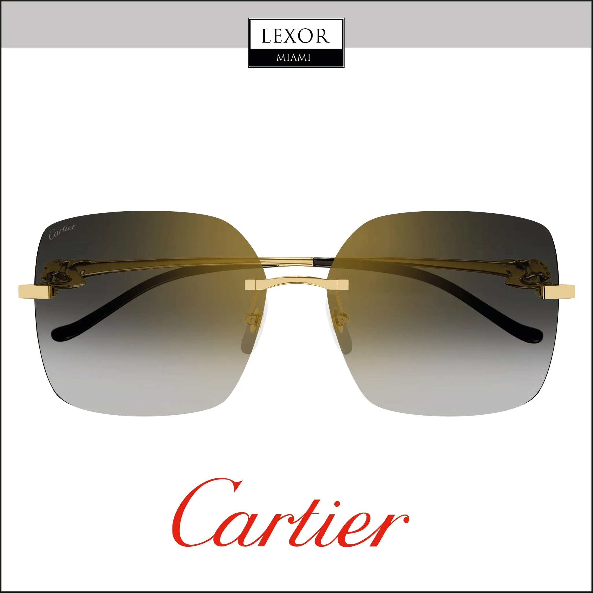 Cartier CT0359S-001 60 Sunglasses