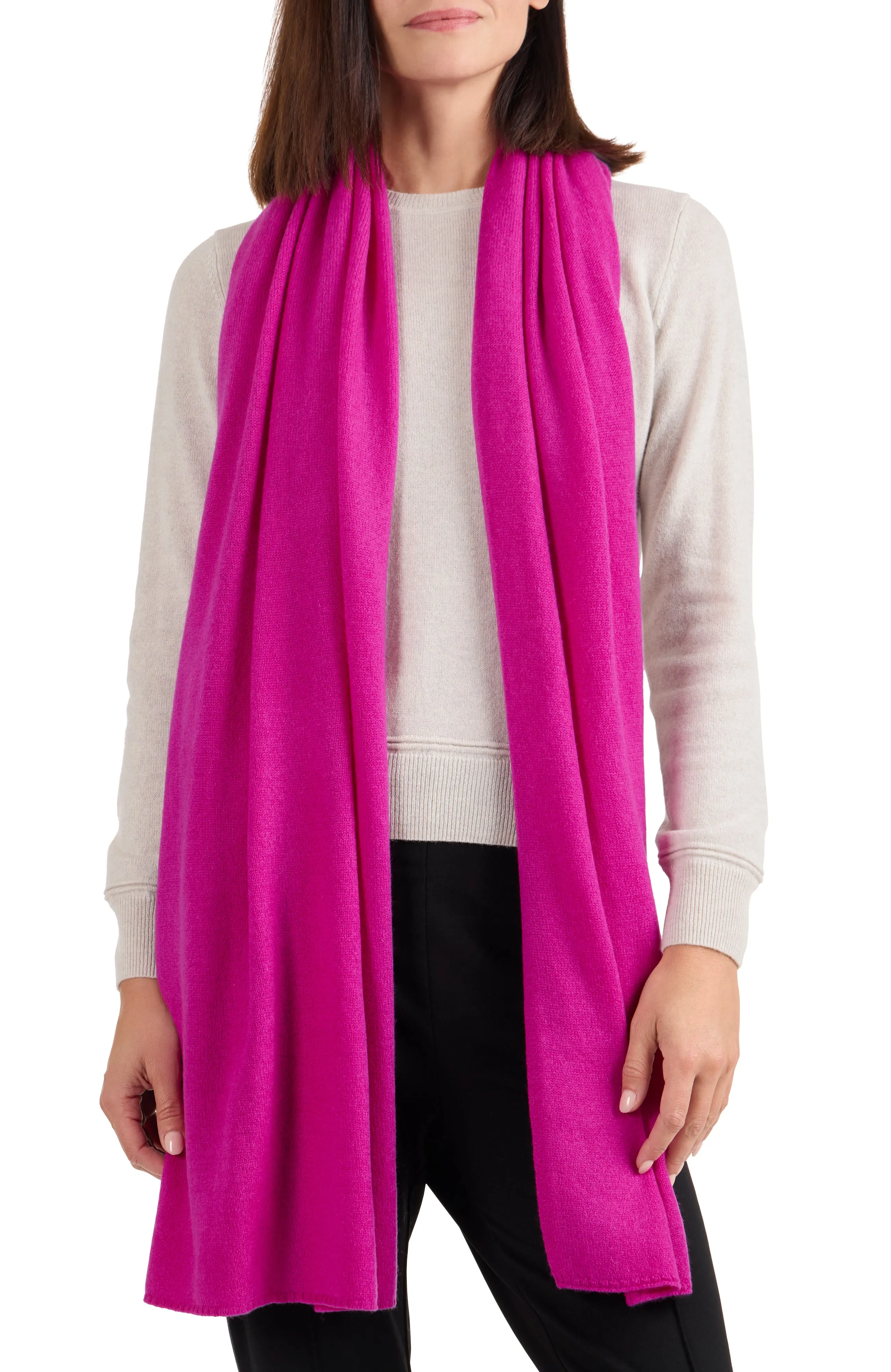 CASHMERE TRAVEL WRAP