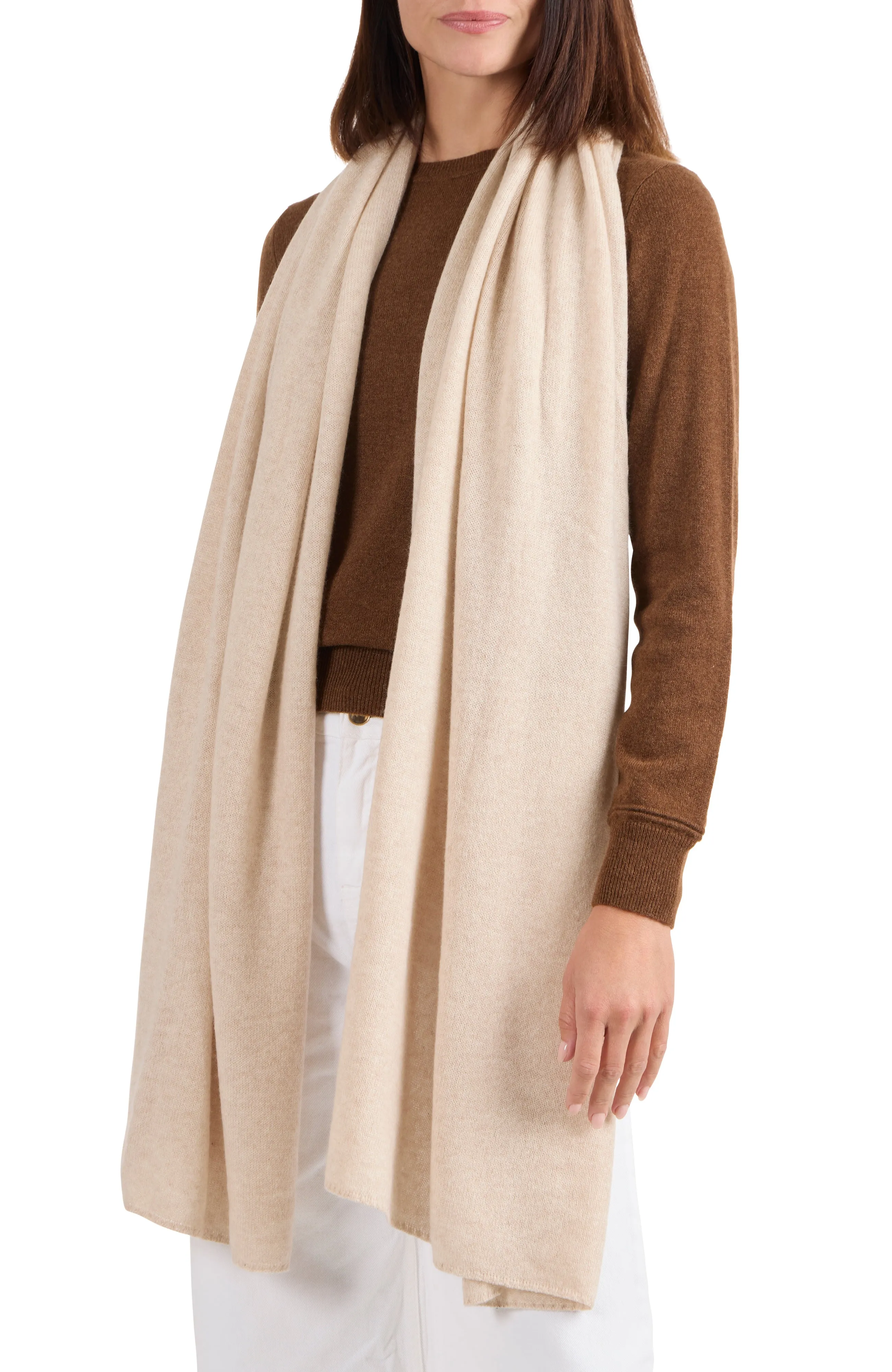 CASHMERE TRAVEL WRAP