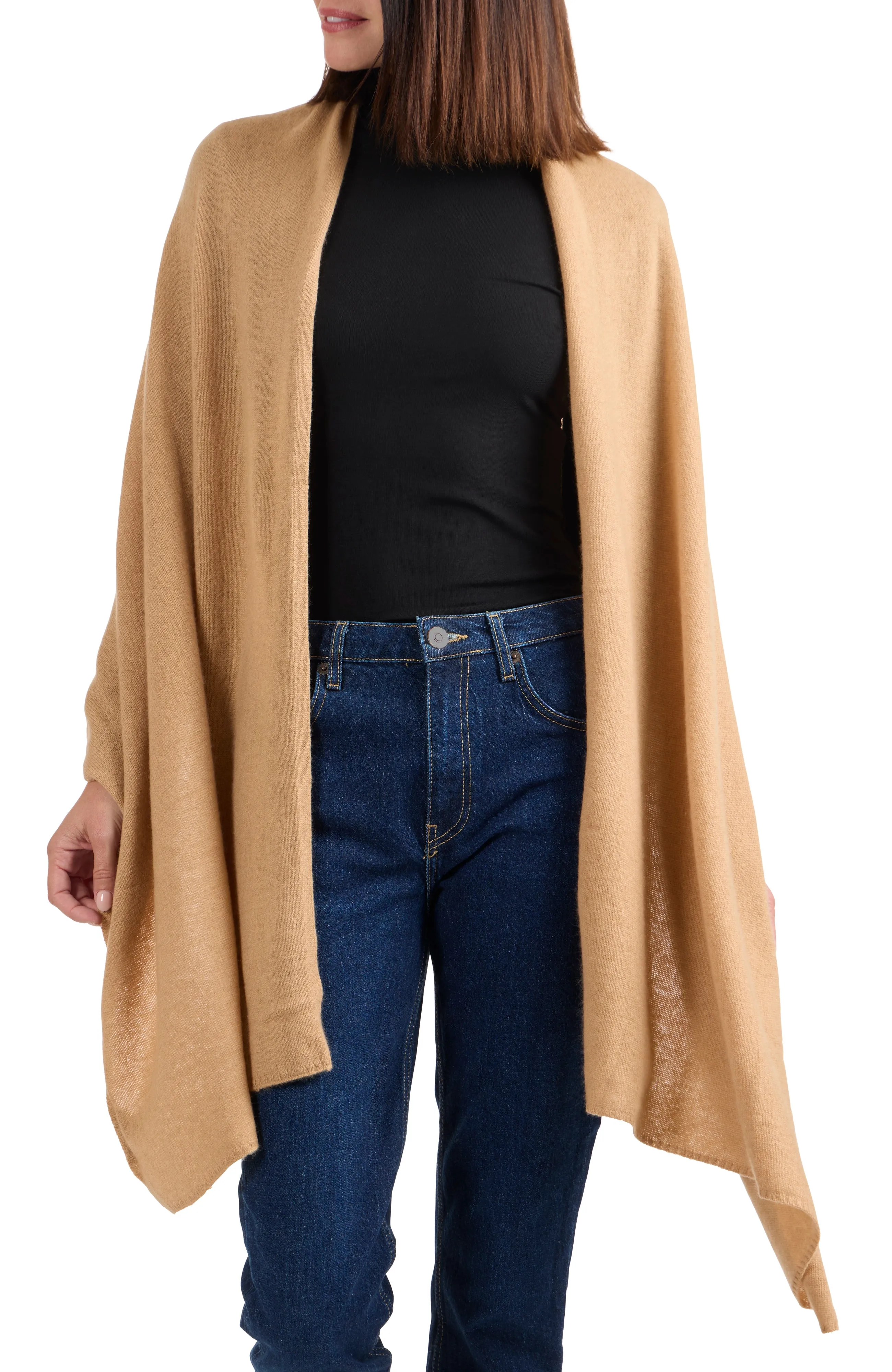 CASHMERE TRAVEL WRAP