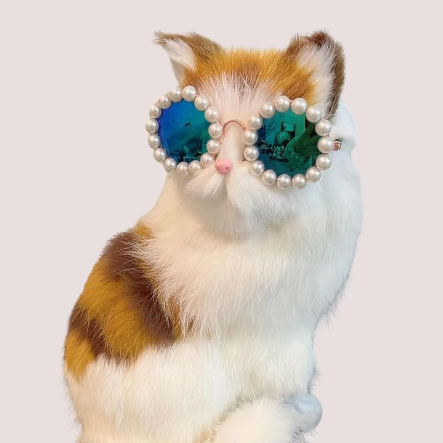 Cat and Dog Pearl Sunglasses