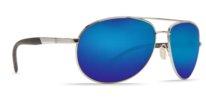 Costa Del Mar Wingman Sunglasses - Palladium/Blue Mirror 580G