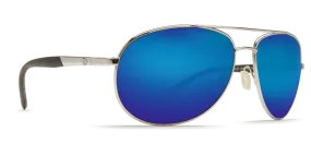 Costa Del Mar Wingman Sunglasses - Palladium/Blue Mirror 580G