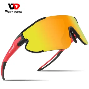 Cycling Glasses Polarized Outdoor Sport Sunglasses MTB Mountain Bicycle Eyewear UV400 Protection Cycling Goggles