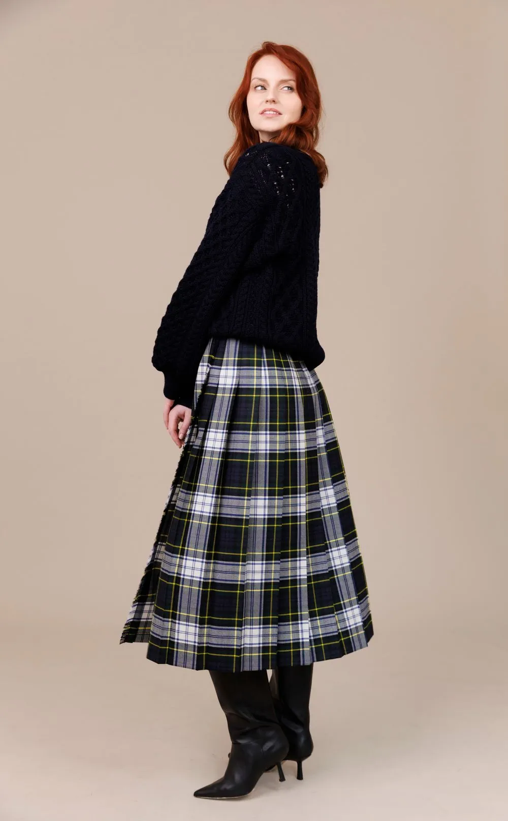 Dress Gordon 100% Worsted Wool Long Kilt