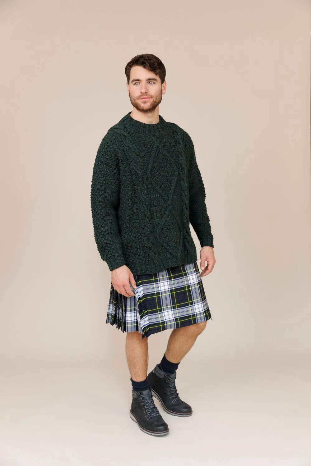 Dress Gordon 100% Worsted Wool Men's Kilt