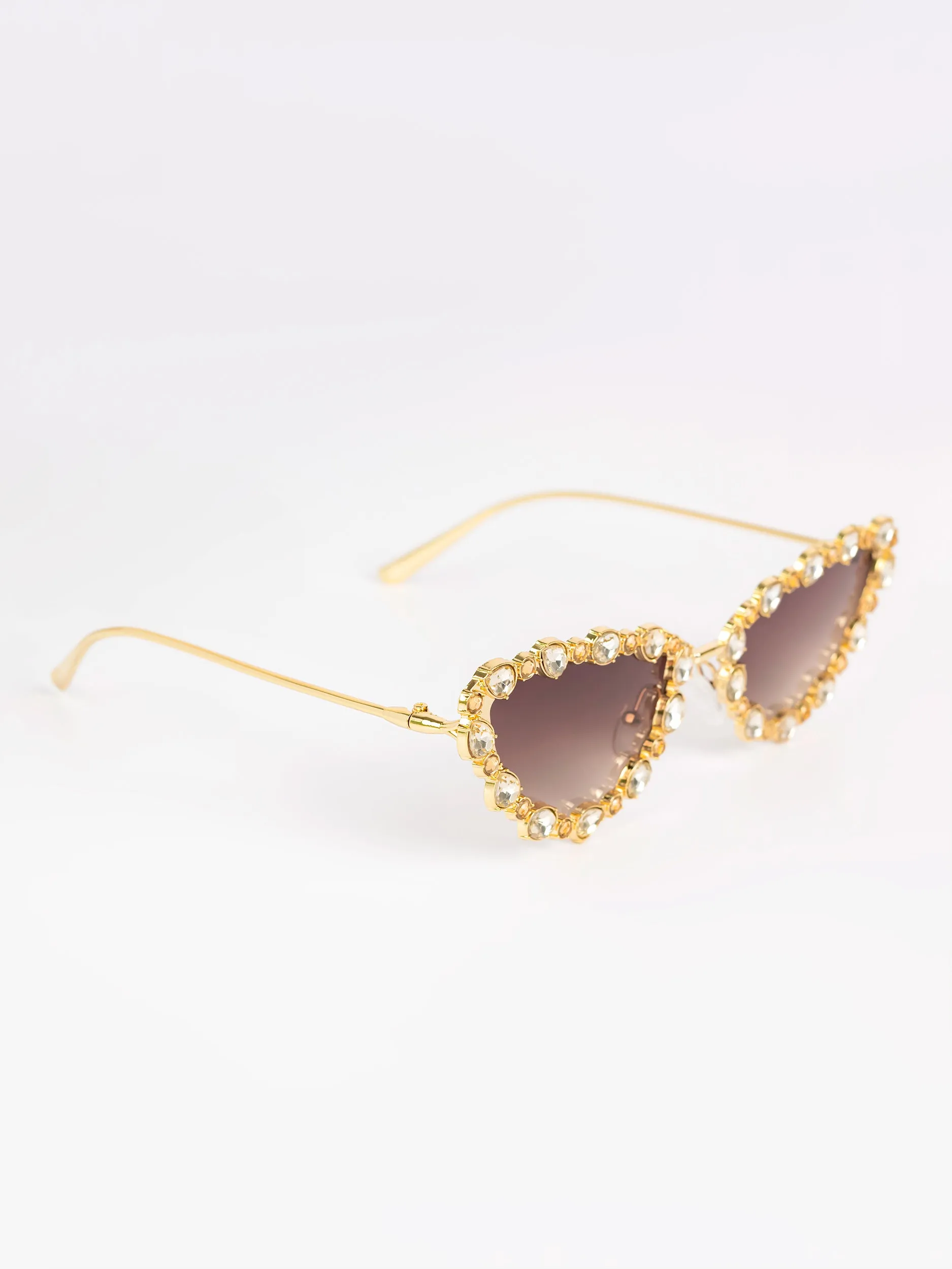 Embellished Cat-Eye Sunglasses