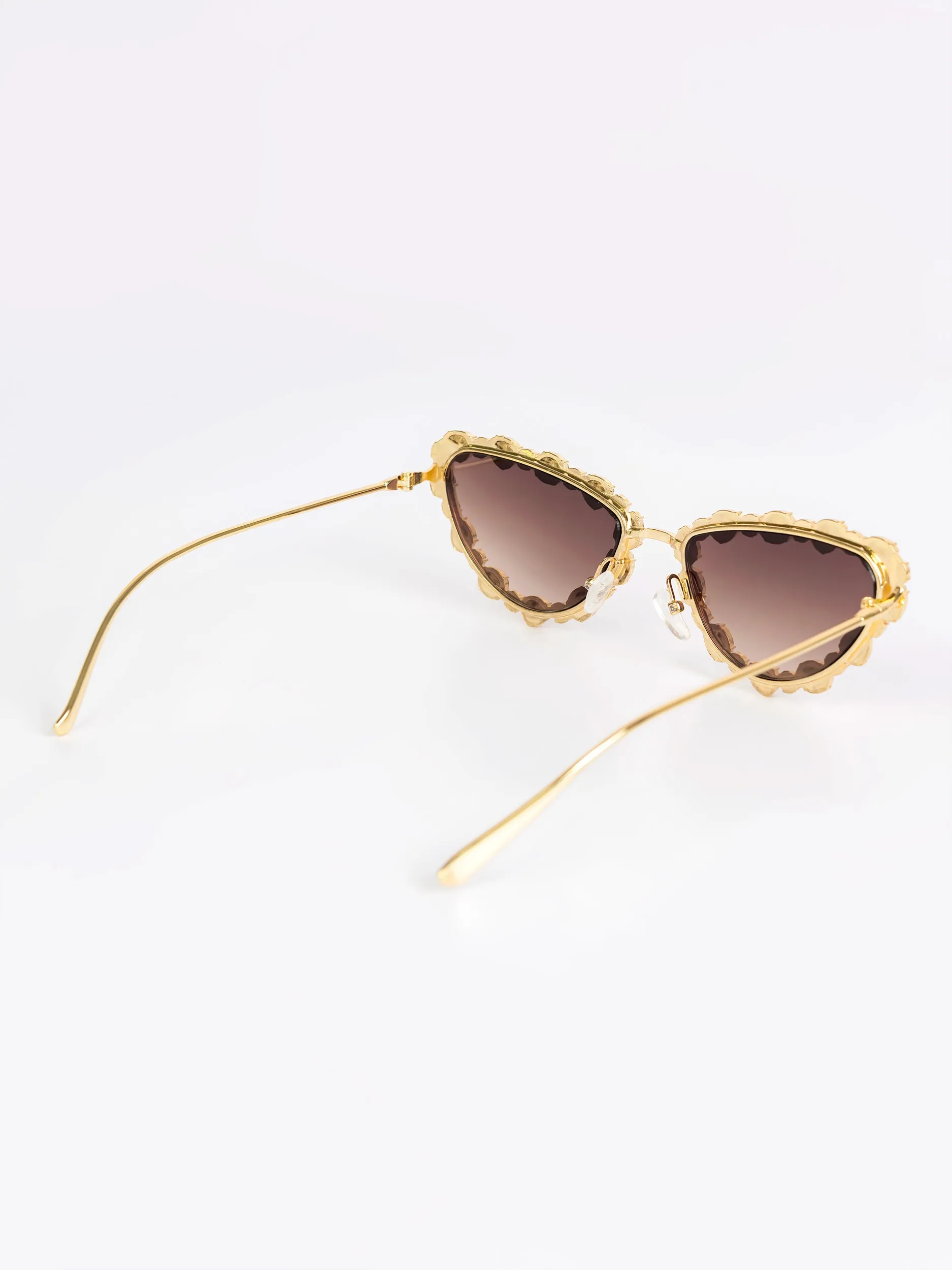 Embellished Cat-Eye Sunglasses