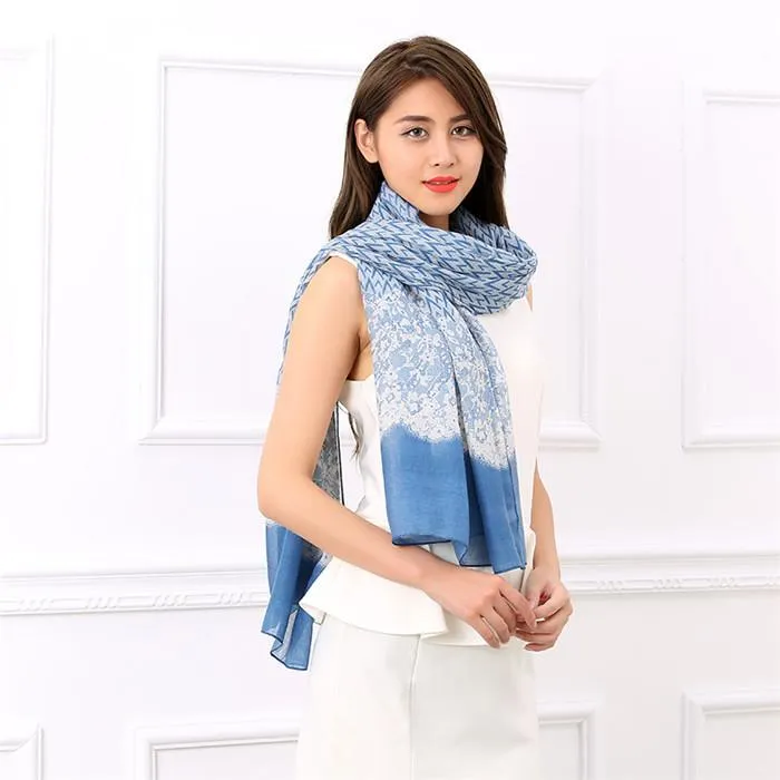 Fashion Geometric Cotton Scarf For Women