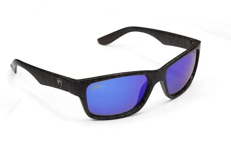 Fox Rage Camo Edition Grey - Mirror Blue Lens Polarised Sunglasses