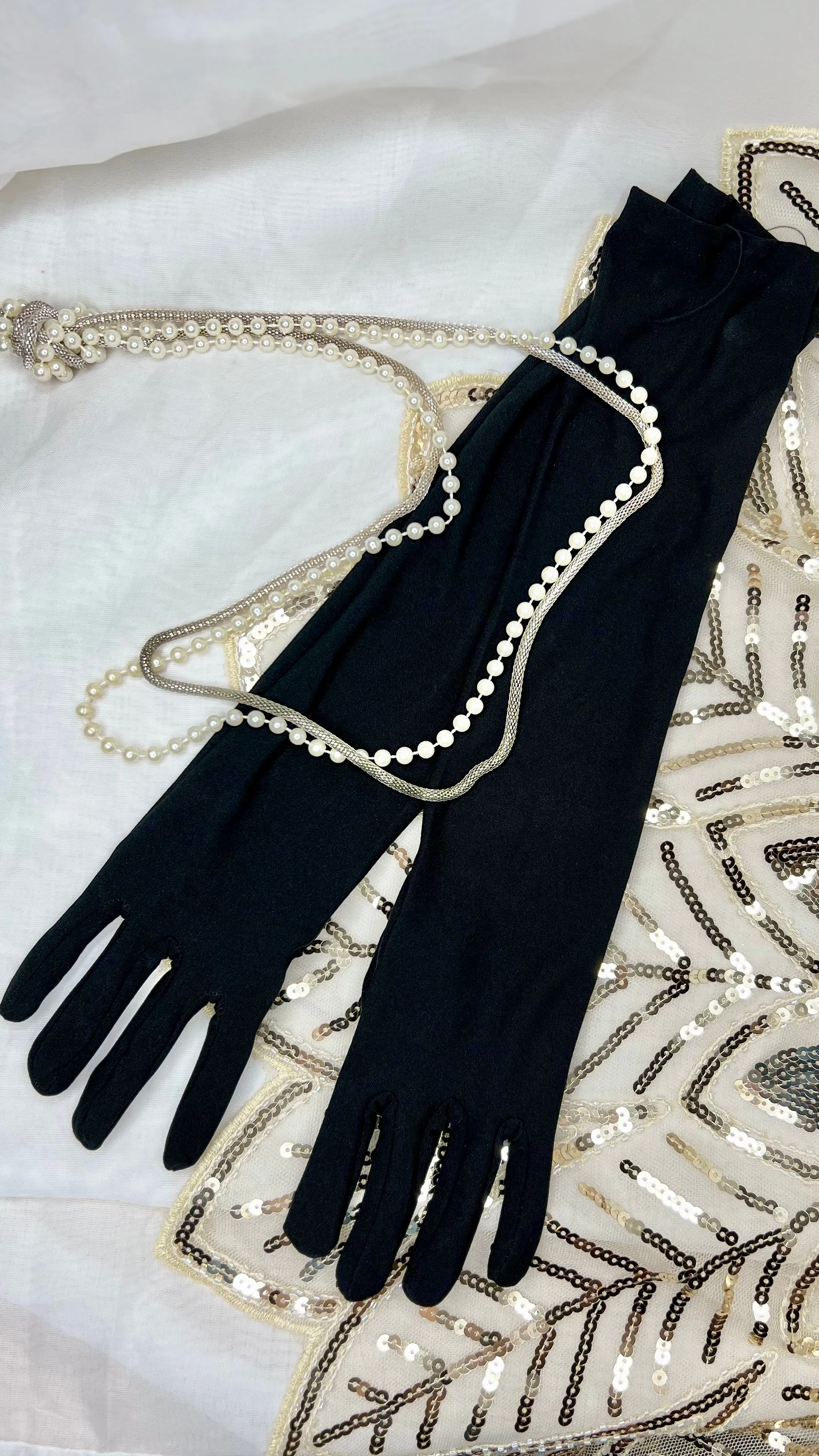 Gatsby Evening Gloves