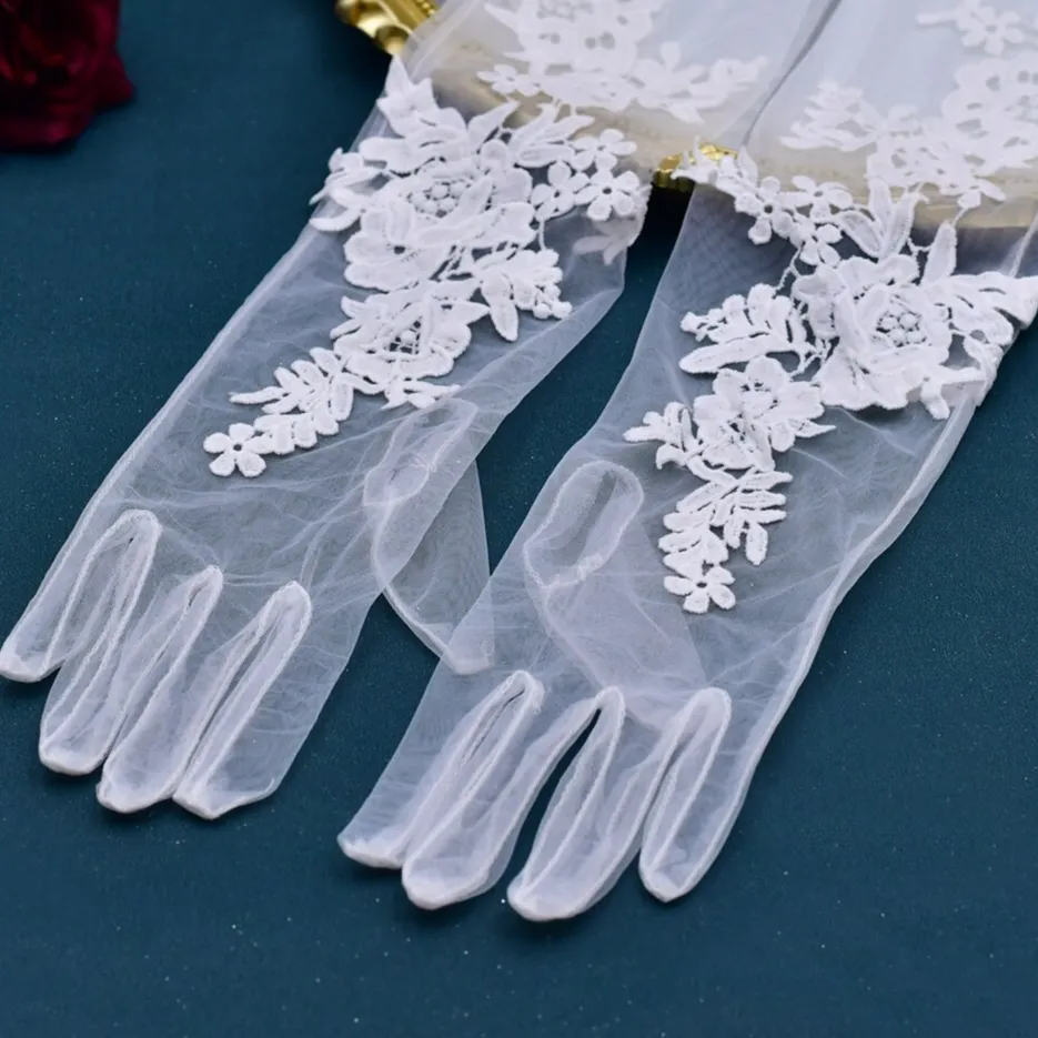 GownLink's Radiant Bridal Gloves for Christian & Catholic Wedding