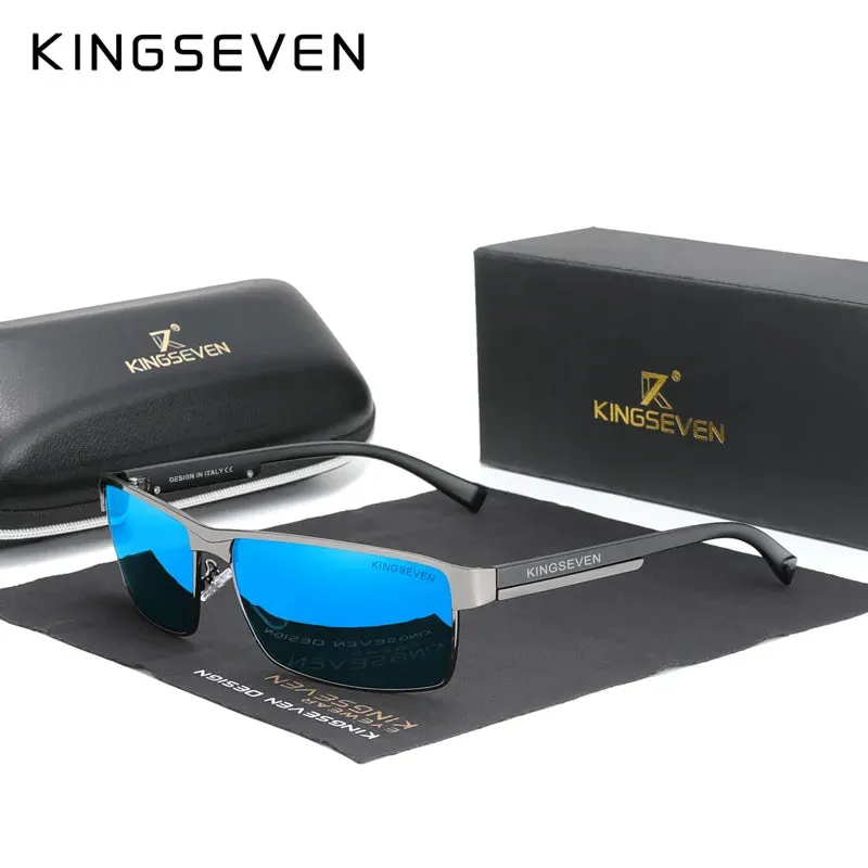 KINGSEVEN NEW Polarized Sunglasses Men Women Driving Square Eyewear Men's Sun Glasses Male Goggle UV400 Gafas De Sol