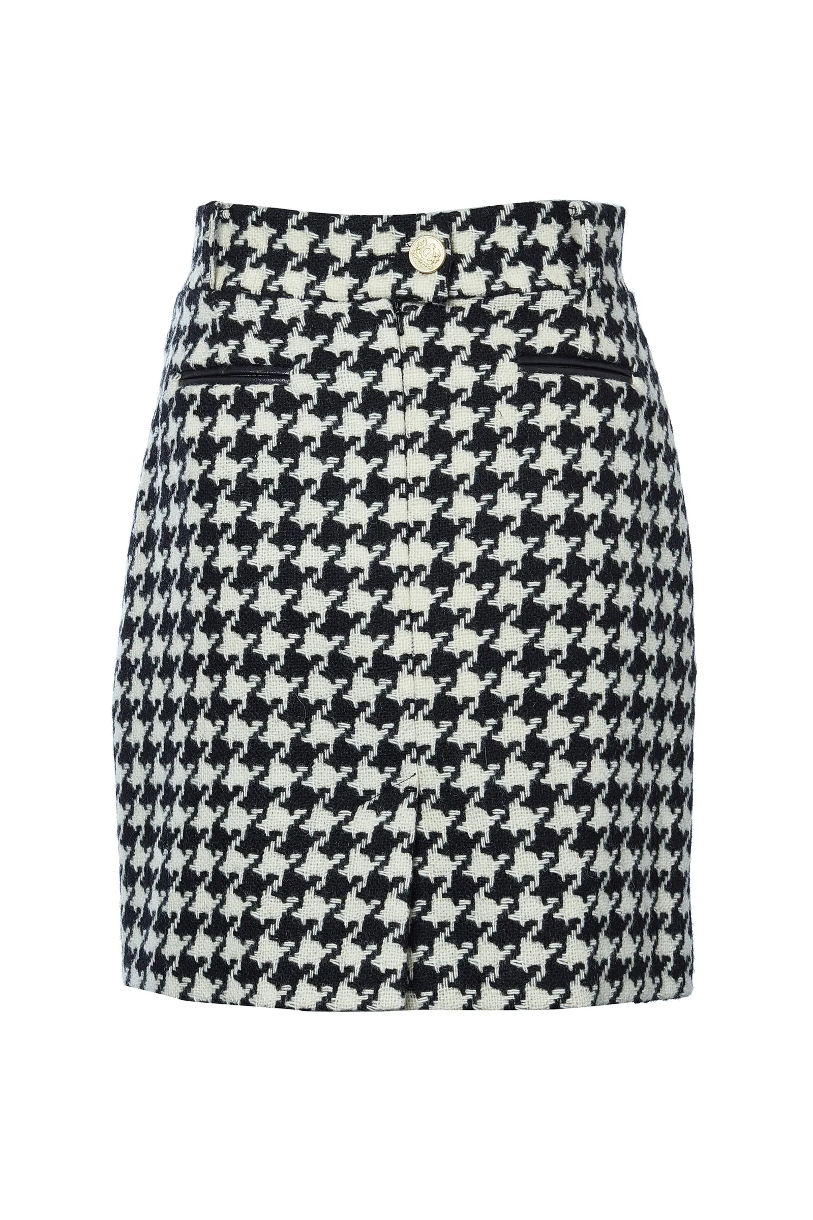 Knightsbridge Skirt (Large Scale Houndstooth)