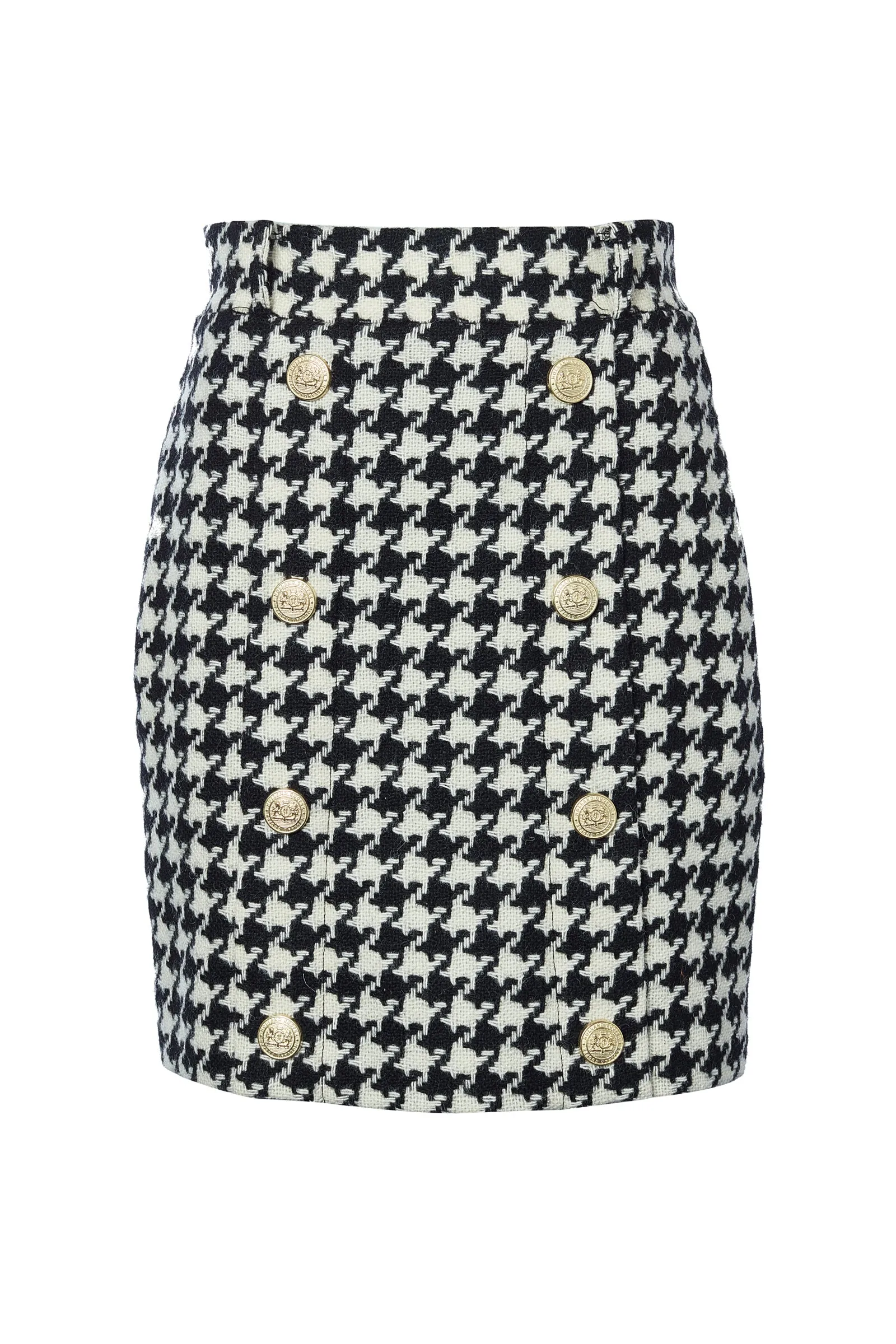 Knightsbridge Skirt (Large Scale Houndstooth)