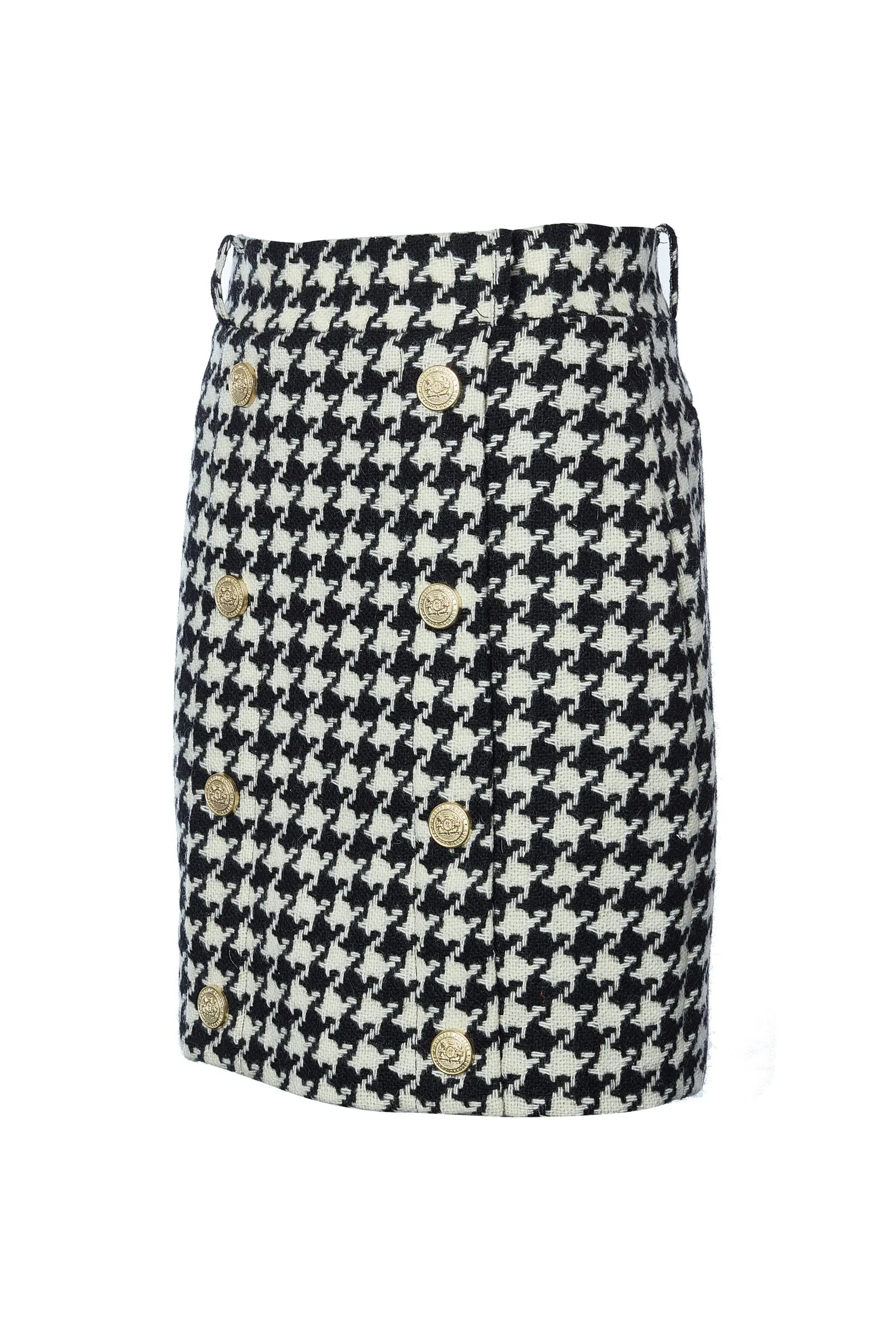 Knightsbridge Skirt (Large Scale Houndstooth)