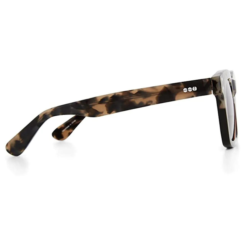 Komono Unisex Tortoise Frame Purple Lens Polarized Sunglasses - KOM-S1431