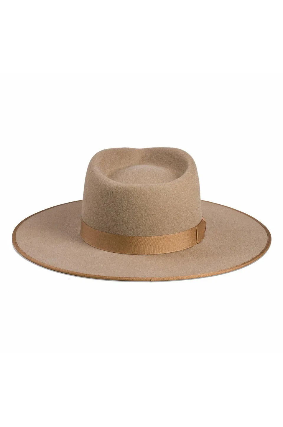 Lack Of Color Teak Rancher Hat In Light Brown