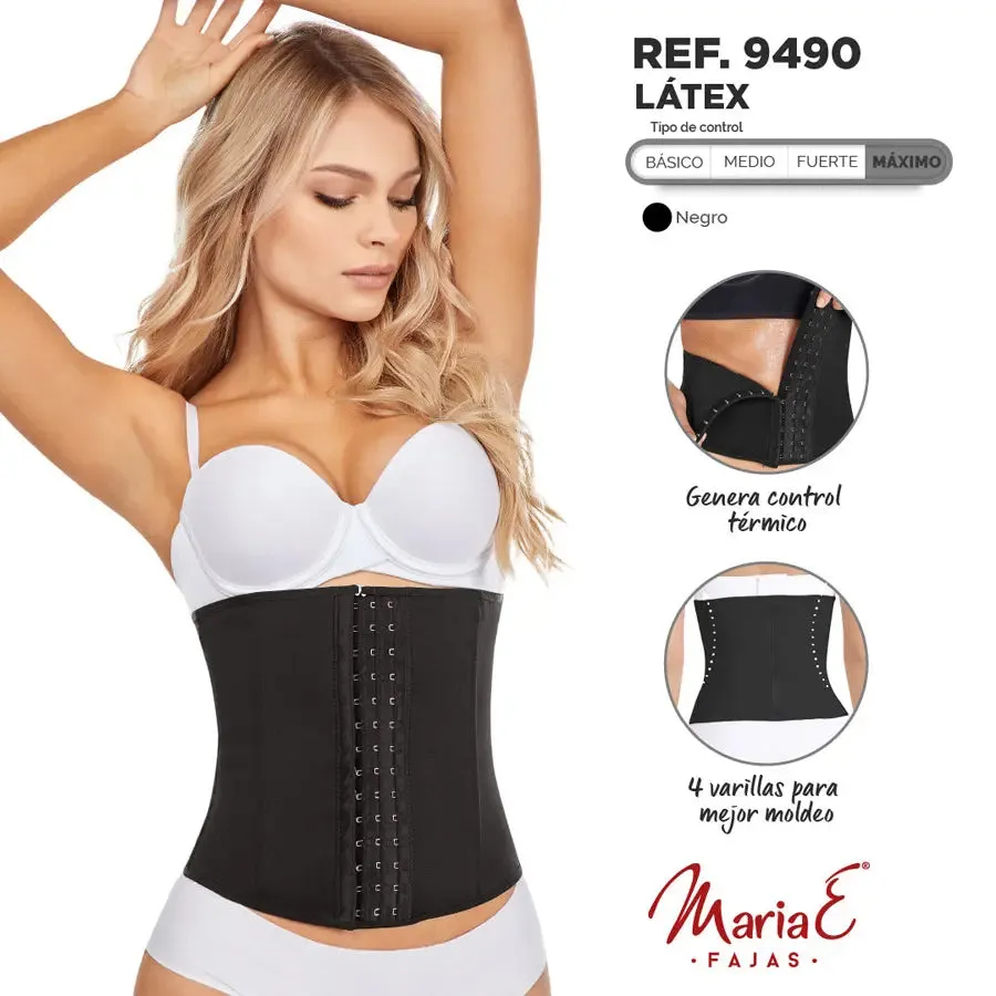 MariaE Workout Sports Tummy Control Waist Cincher (Black)