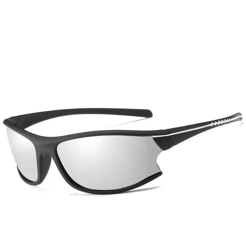 Men's Polarized Sunglasses with UV Protection & Stylish Resin Frames