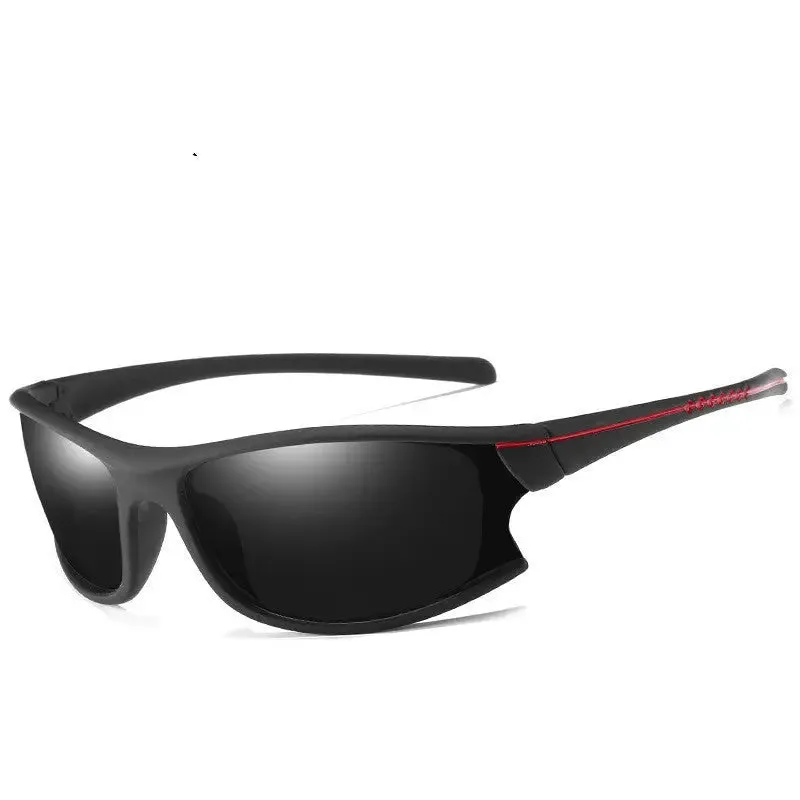 Men's Polarized Sunglasses with UV Protection & Stylish Resin Frames