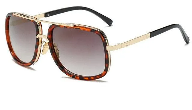 Mens Vintage Wayfarer/Gold Rim/Mens vintage sunglasses