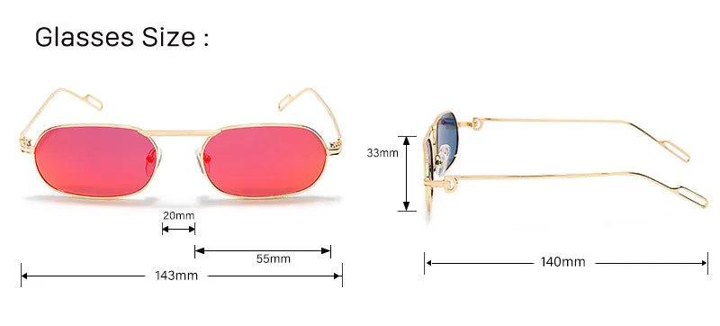 NEW Oval gold rimmed sunglasses