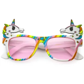 Novelty Colorful Rainbow Unicorn Sunglasses C714