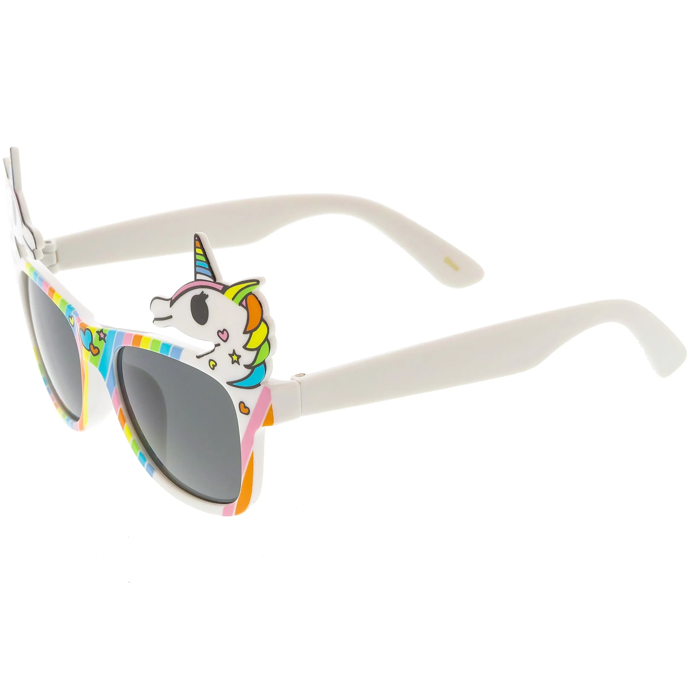 Novelty Colorful Rainbow Unicorn Sunglasses C714