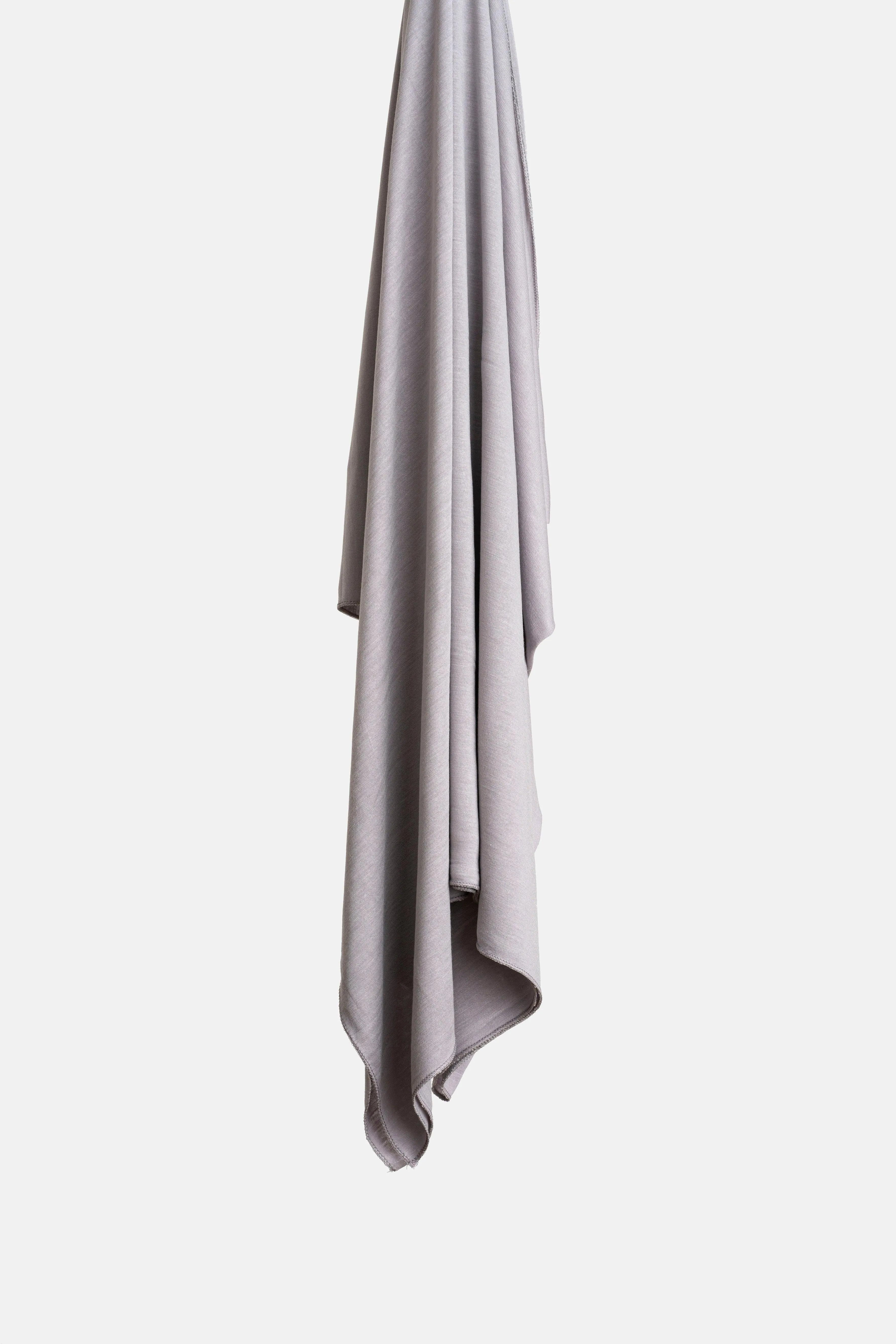 Pale Grey Premium Jersey Hijab