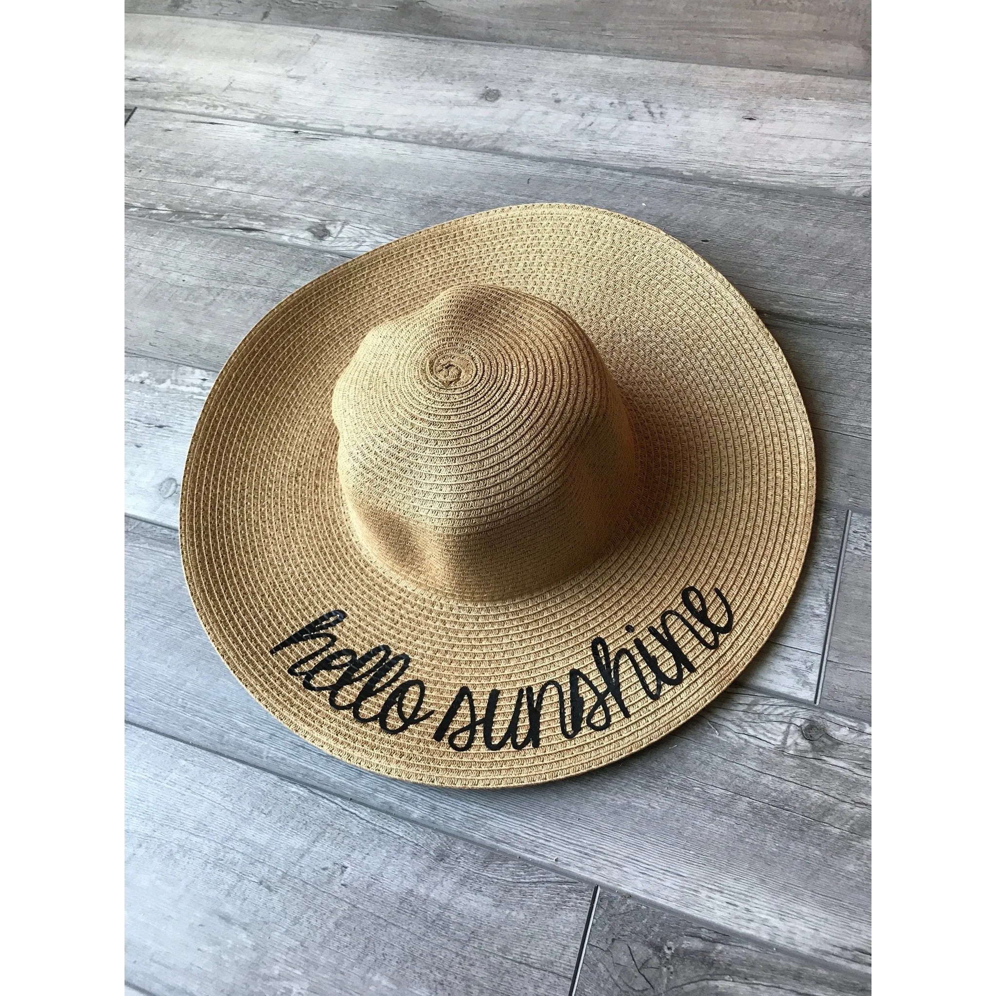 Personalized Quote Floppy Hat