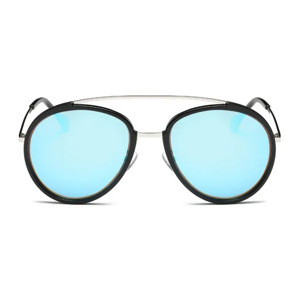 Polarized Colored Round Sunglasses