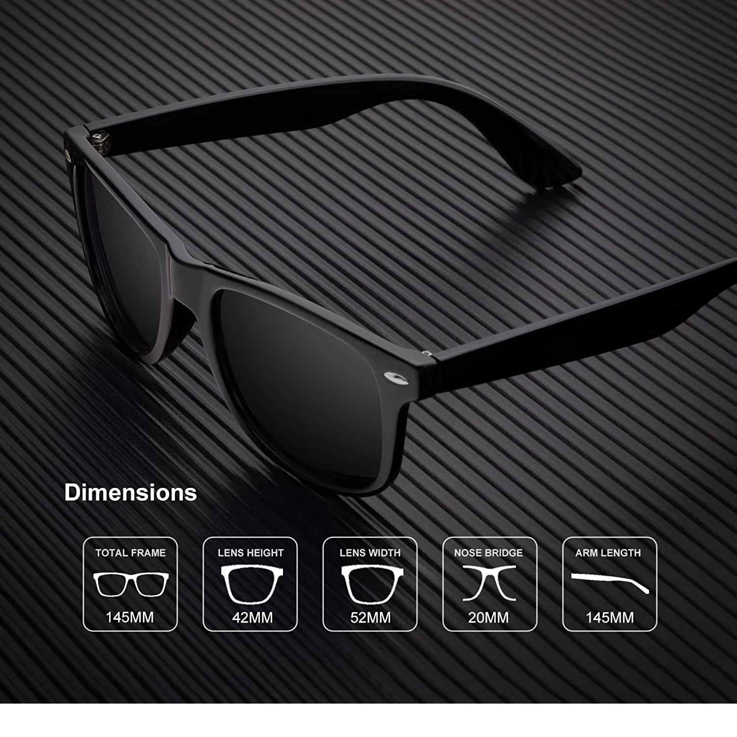 Polarized Sunglasses For Men And Women Matte Finish