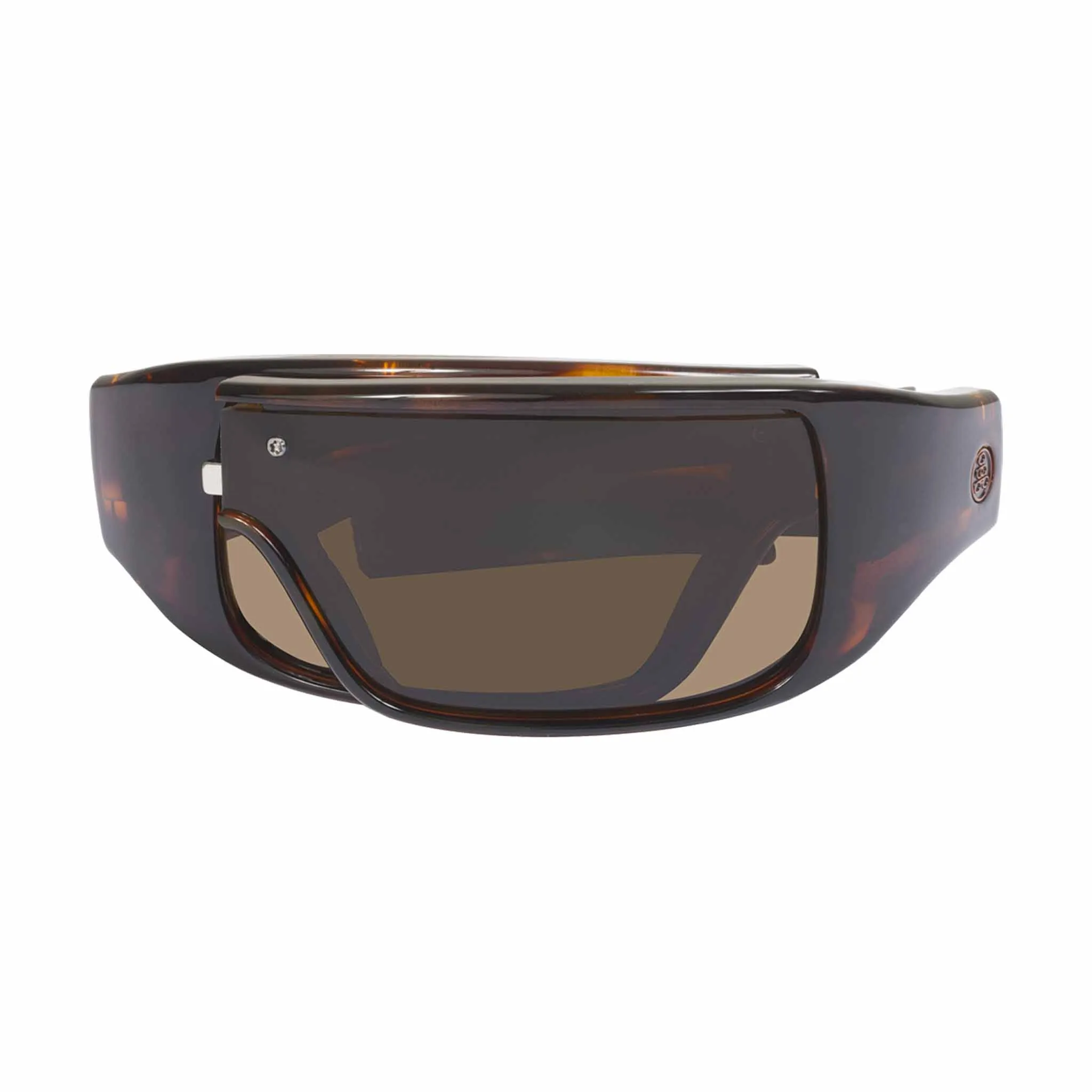 POPGEAR | Polarized, Gloss Tortoise, Brown Lens, Small