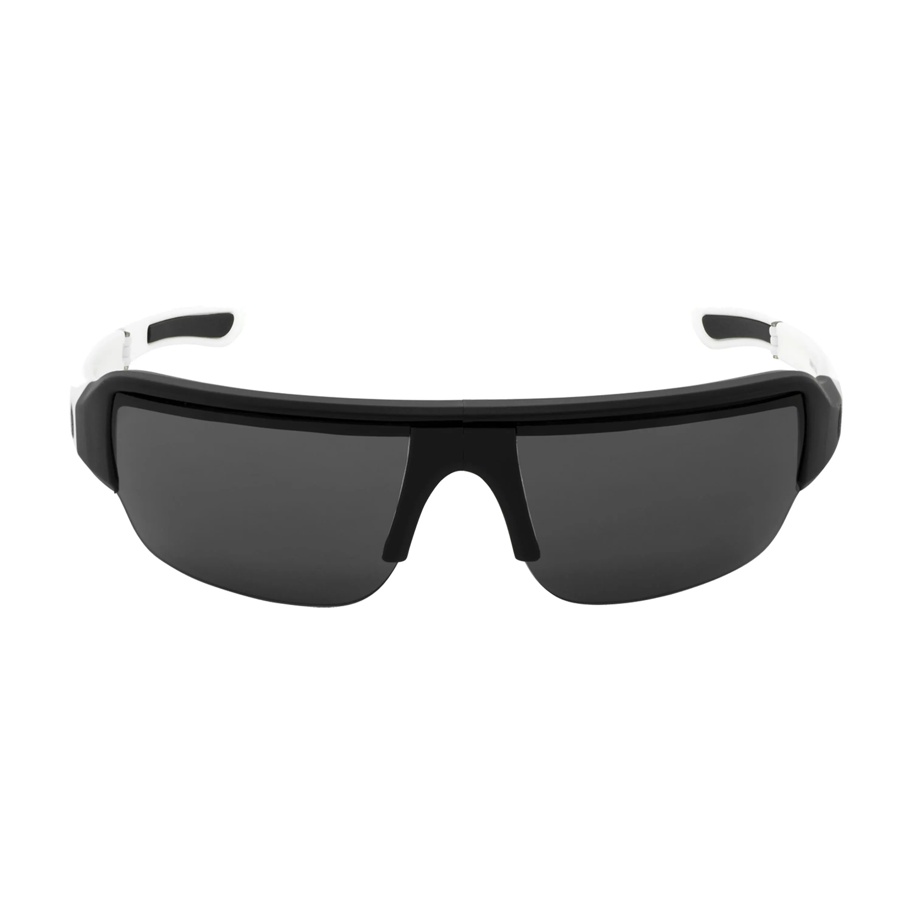 POPGUN | Polarized, Matte Black/White, Gray Lens